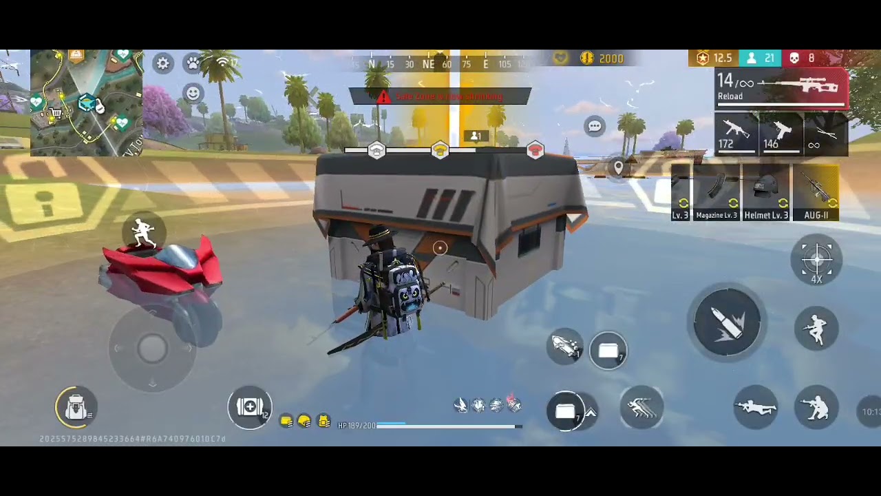 Today I play free fire #free fire video #