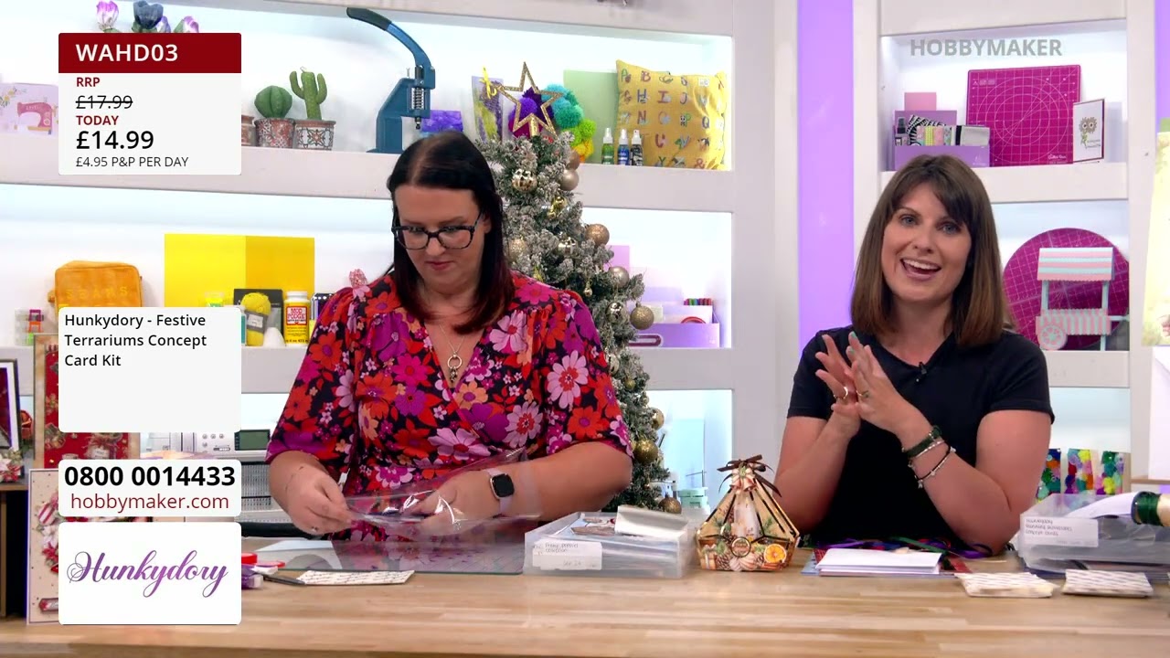 08/07/2025 - Hunkydory, Crafter's Companion, Katy Sue Designs & Tonic Studios