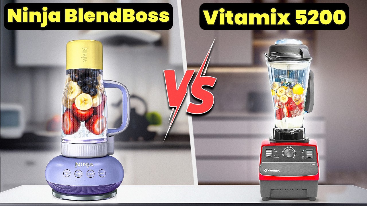 Ninja BlendBoss против Vitamix 5200 — битва лучших блендеров