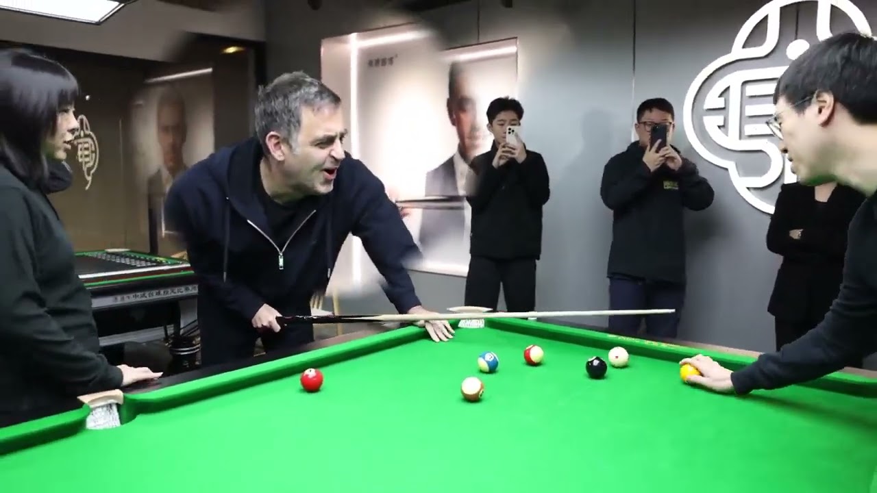 The Rocket learns Chinese cushion shots for the first time.