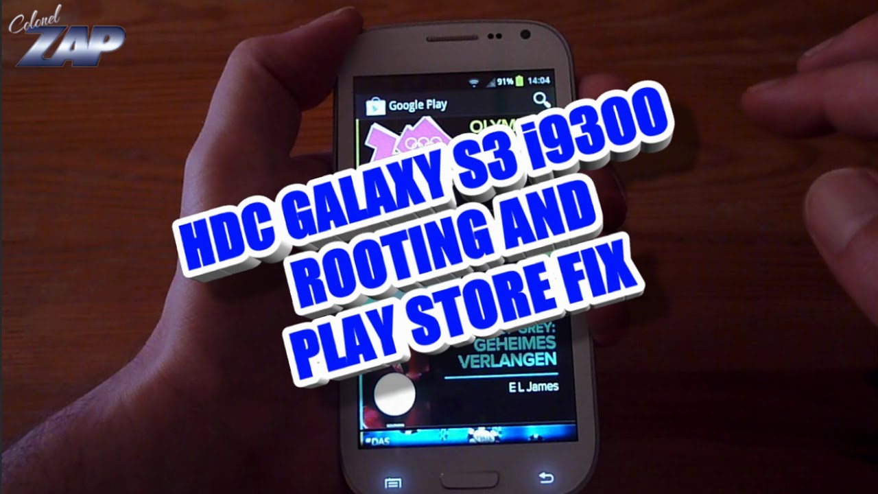HDC Galaxy S3 i9300 Rooting and Play Store Fix Tutorial - Fastcardtech.com - ColonelZap - Clone?