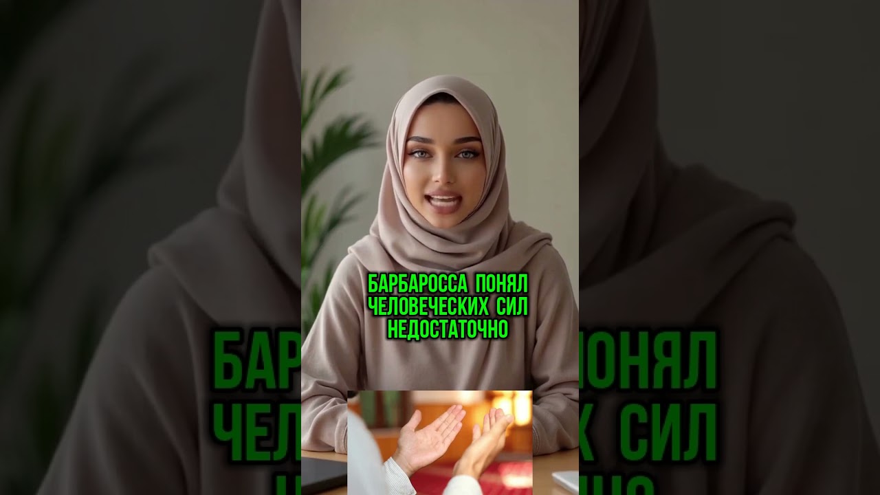 ТРИ СЛОВА, КОТОРЫЕ СПАСЛИ ФЛОТ БАРБАРОССЫ  