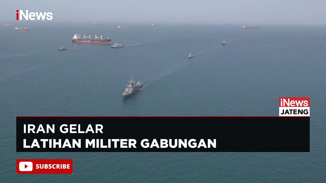 Hadapi Tekanan AS, Iran Gelar Latihan Militer Gabungan Berang Rusia dan China