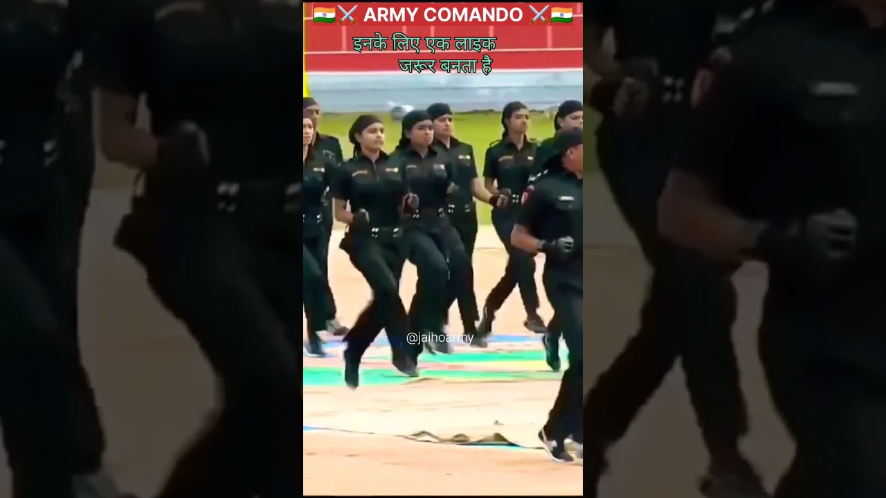 INDIAN WOMEN NSG COMMANDO POWER 🔥🔥#shorts #comando #youtubeshorts #india #indianarmy
