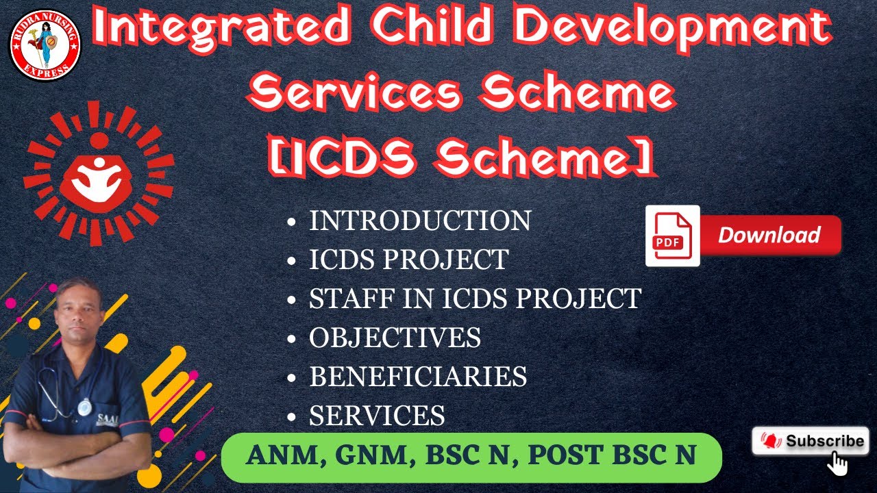ICDS Scheme | Integrated Child Development Services Scheme | Community Health Nursing