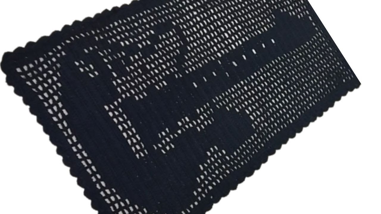 Terminei o Tapete - Croche File - Guitarra