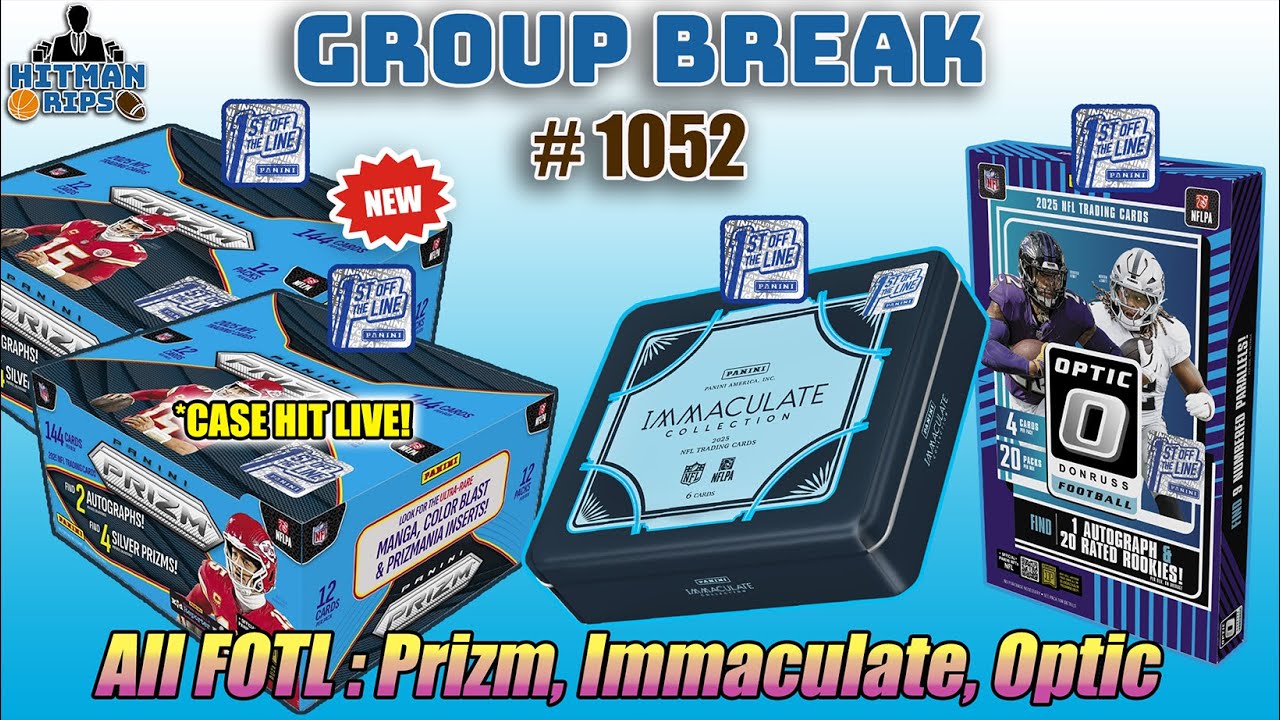 PRIZM FOOTBALL FOTL! MANGAS, COLOR BLASTS & MORE!