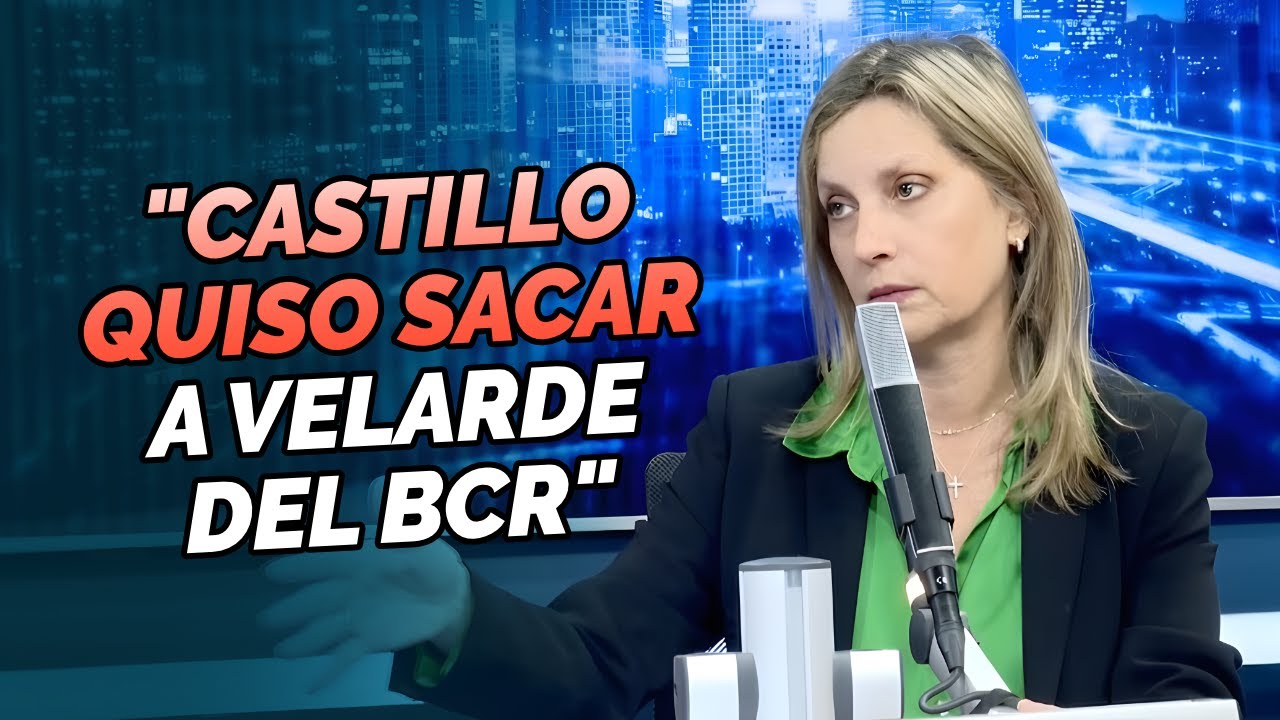 Pedro Castilo quería cambiar al presidente del BCR, Julio Velarde.