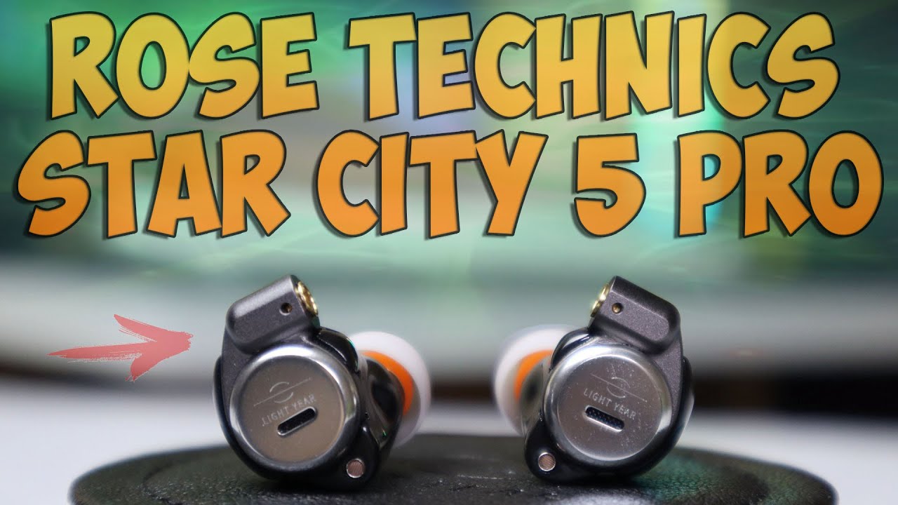 Rose Technics Star City 5 Pro Обзор хороших гибридных наушников