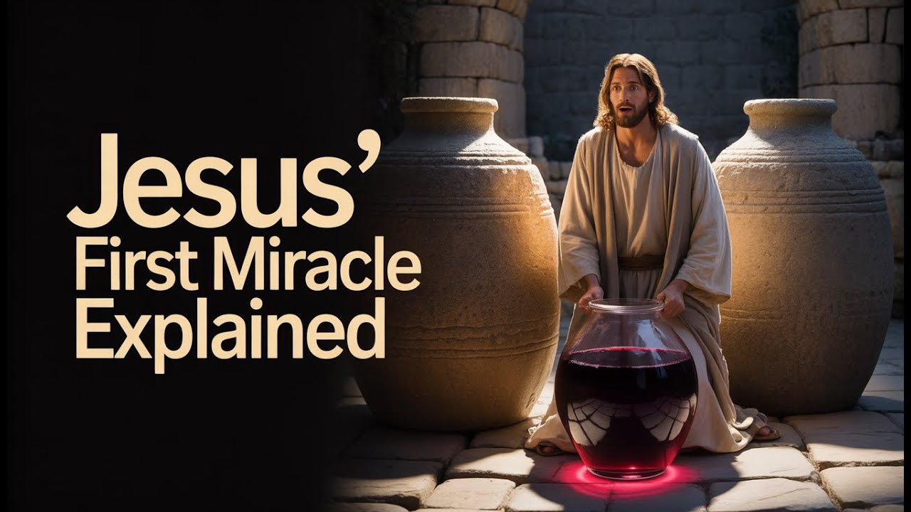 John 2:1–12 Explained | Jesus Turns Water Into Wine | Bible Explained