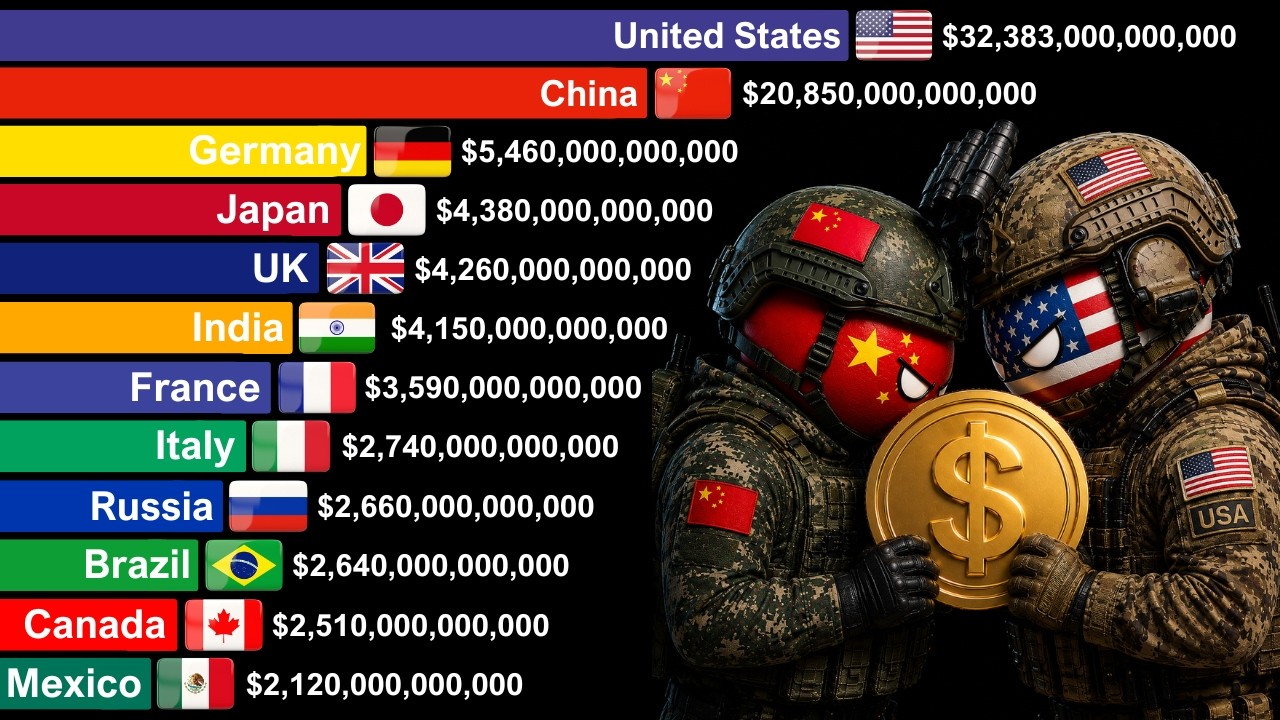 Richest Countries in the World 1600-2026