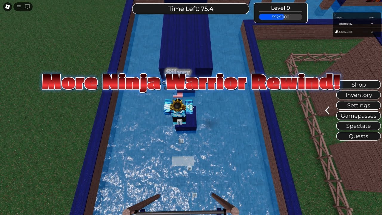 Roblox 💪 Ninja Warrior Rewind Part 2