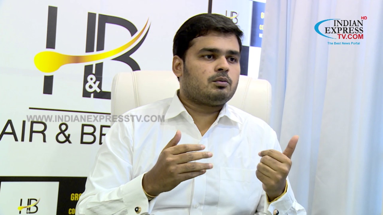 Hair and Beyond Mr Vasanth RAj Guru Founder and ceo Press meet