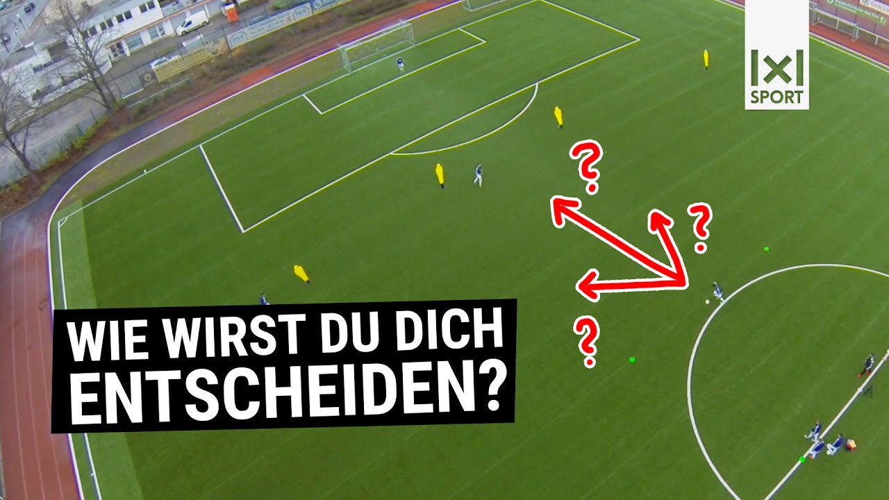 Richtige Entscheidungen treffen im Fu&szlig;ballspiel | Der 10er als Spielentscheider!