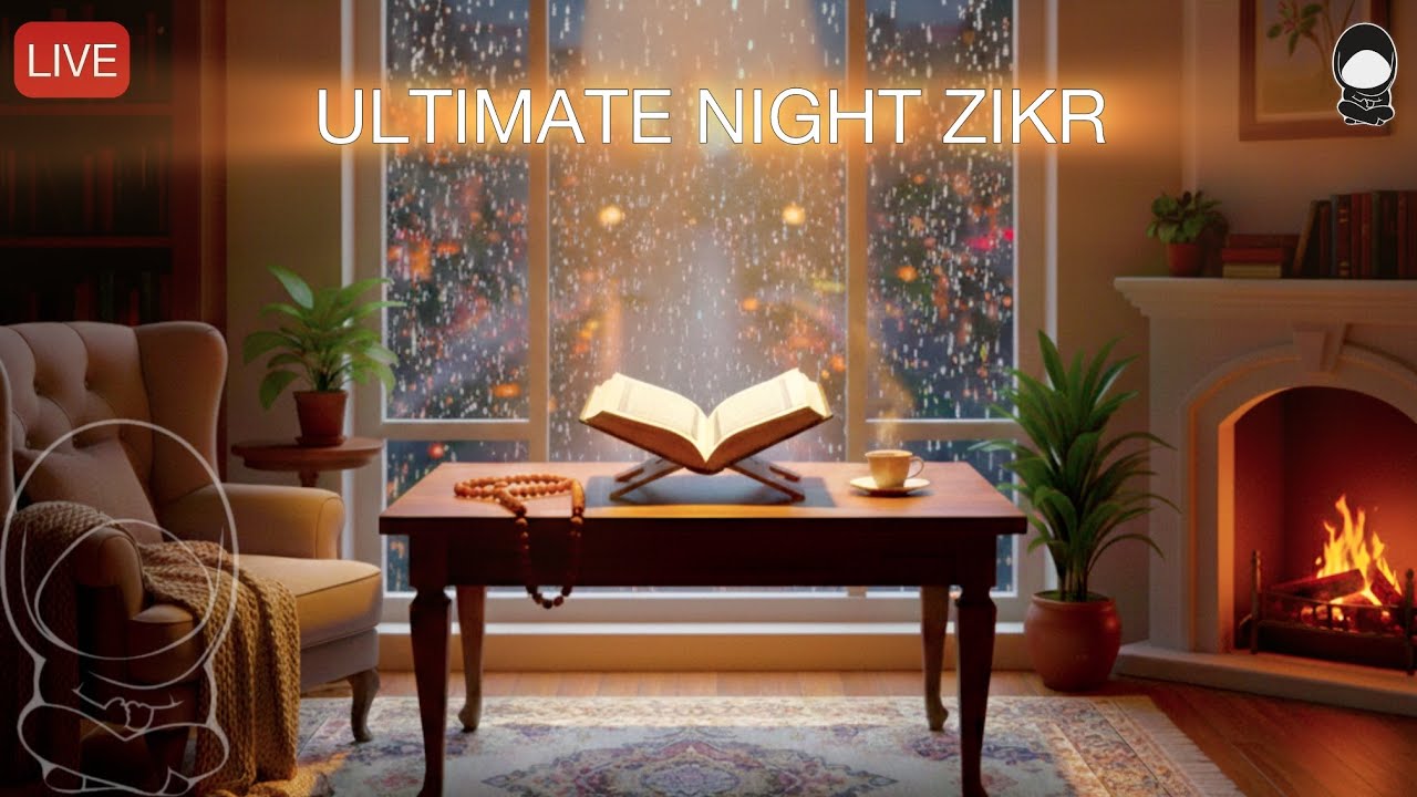 Teesra Kalma & 4th Kalma | Powerful Night Zikr | Peaceful Islamic Live Stream 🌙