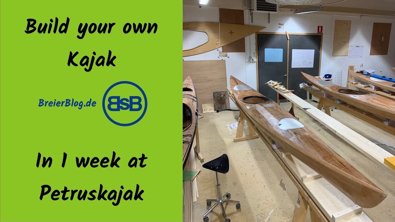 Build your own Kajak in 1 week at Petruskajak