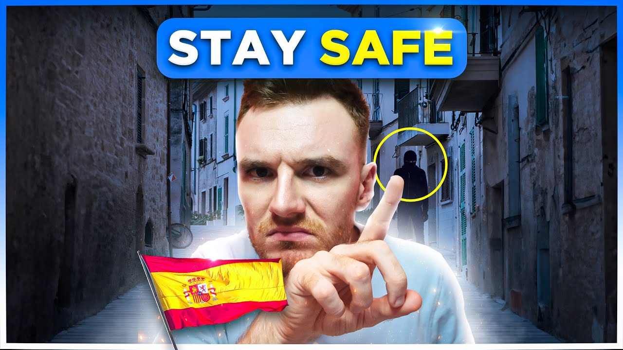 HOW TO STAY SAFE IN SPAIN 🥷🇪🇸 Avoiding Pickpockets, Theft & Crime