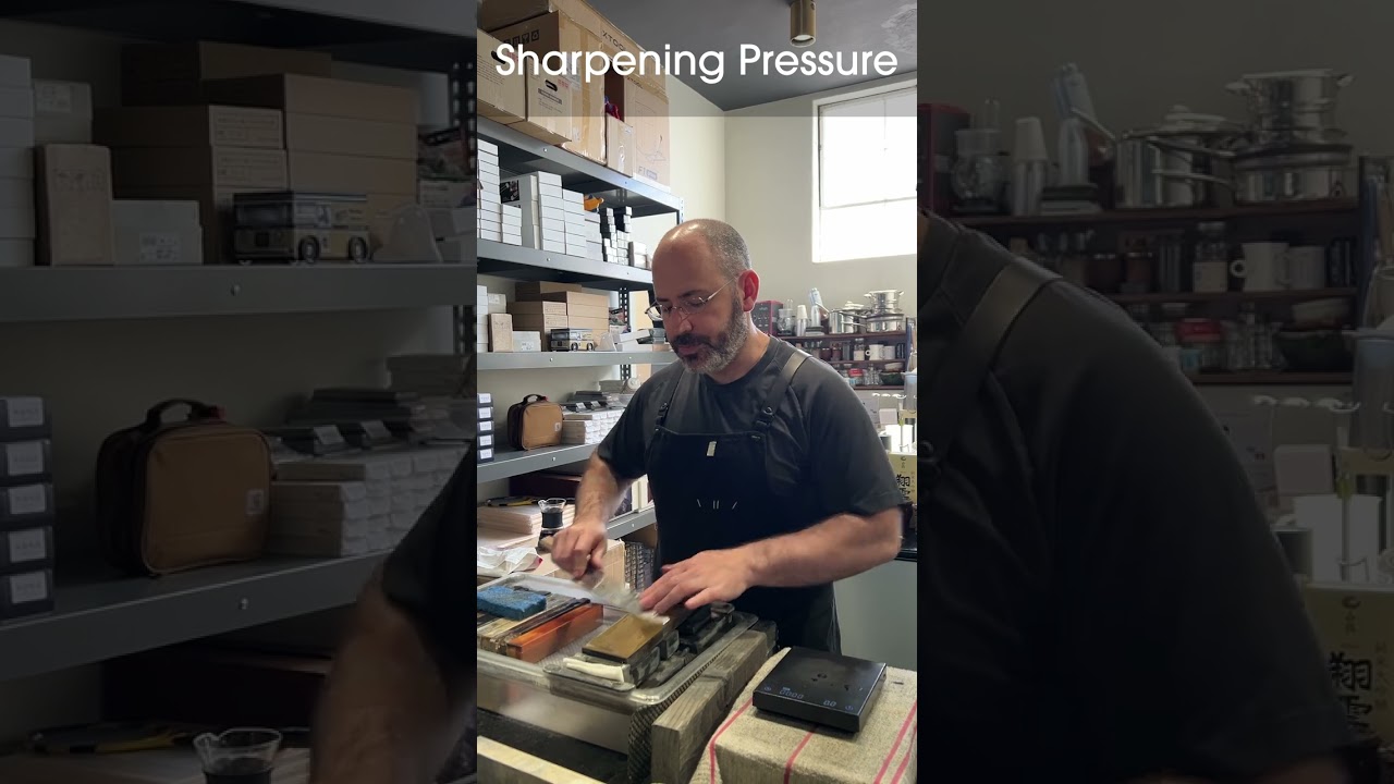 Technique Tuesday: Pressure When Sharpening