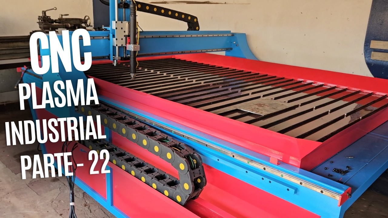 Cnc plasma parte 22 -  Chegou o grande dia - Máquina começou a Funcionar!