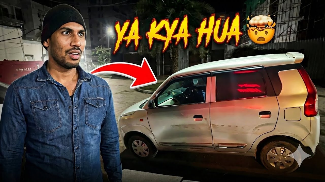 Sourabh bhai ka hua accident 😰#vlog #caraccident #accident #roadrage #office #gurugram #bhiwadi 