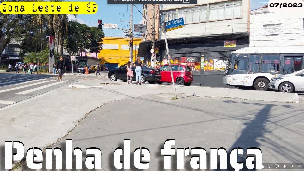 Caminhada pela parte central da Penha, venha vê esse bairro da ZL SP.