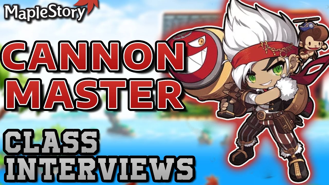 CANNON MASTER Class Interview w/ GOOB | Ranking ALL Maplestory Classes