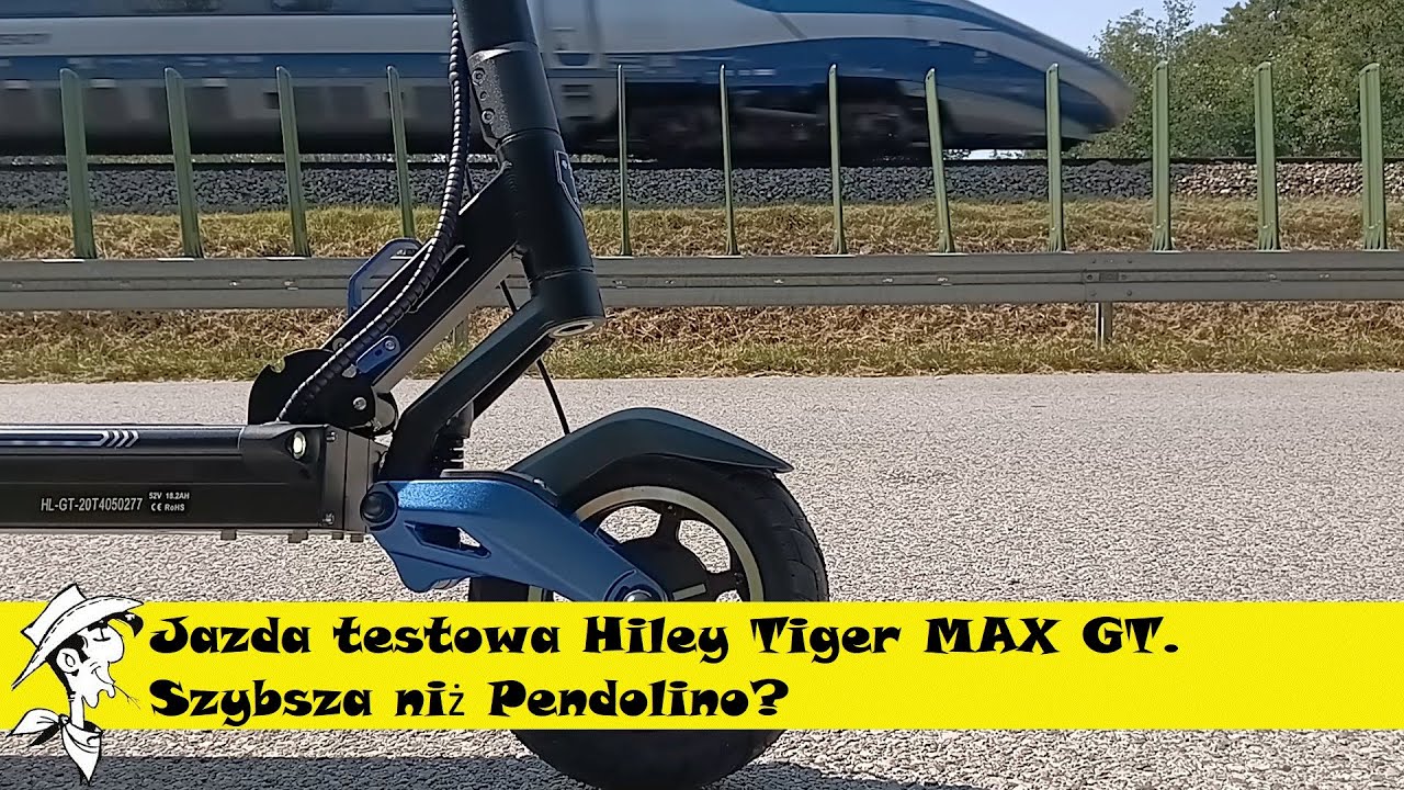 Jazda testowa Hiley Tiger MAX GT. Szybsza niż Pendolino?