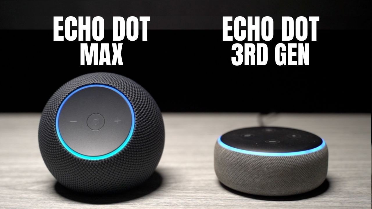 Сравнение Echo Dot: Echo Dot Max против Echo Dot (3-го поколения)
