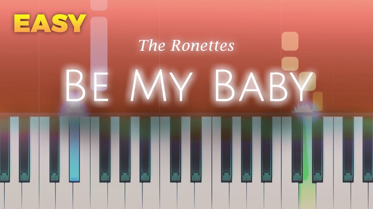 The Ronettes - Be My Baby - EASY Piano TUTORIAL by Piano Fun Play