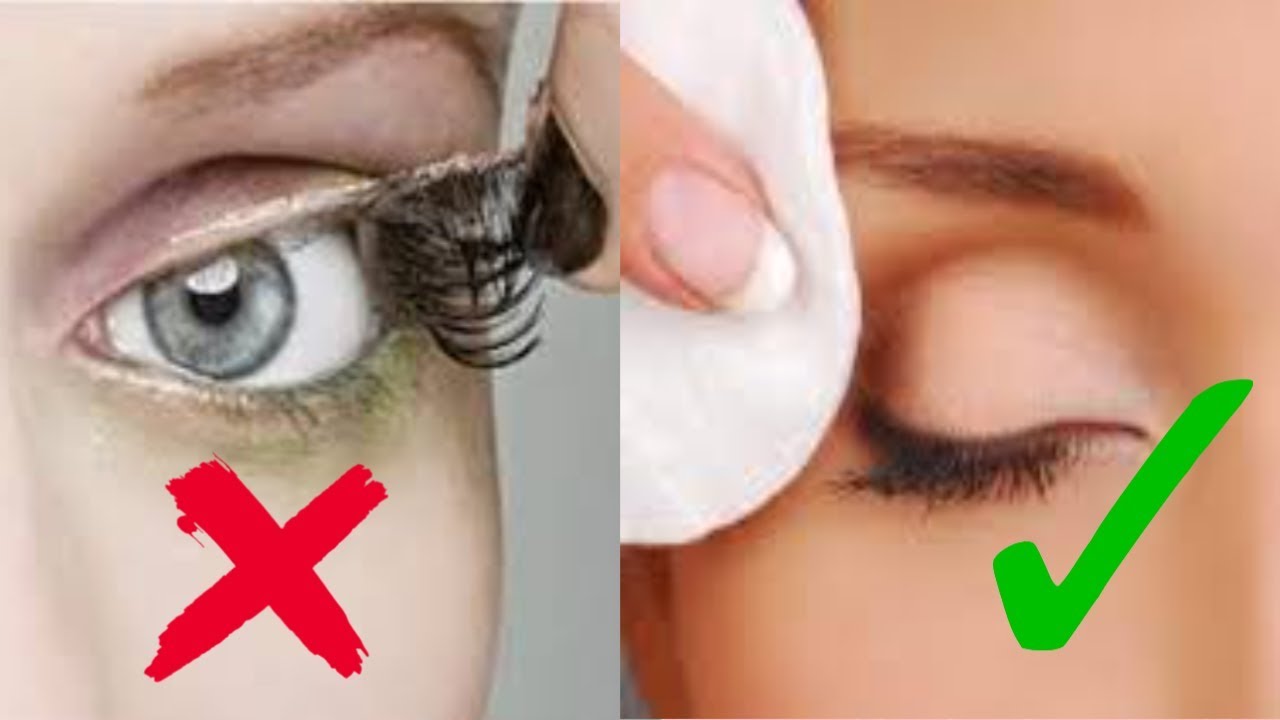 How to remove your lashes the right way !!