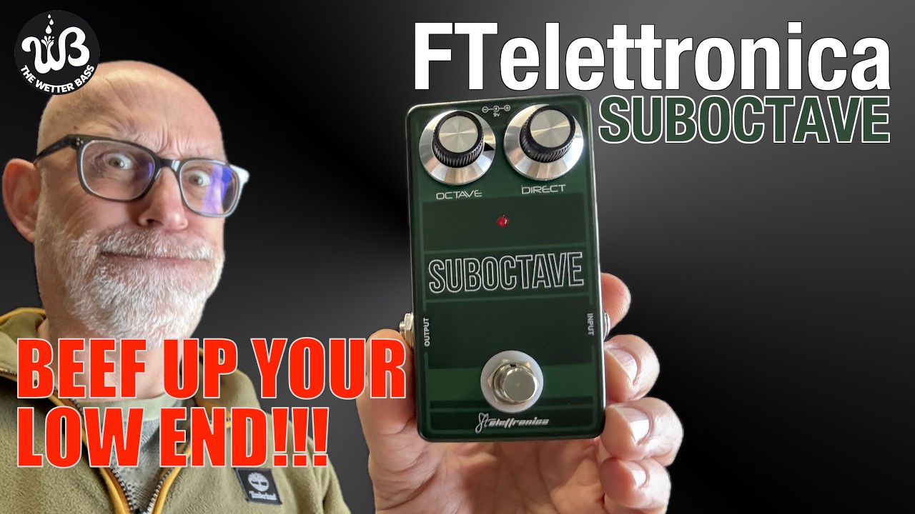 Не все октавные педали одинаковы! FTelettronica SUBOCTAVE (против OC-2, Queequeg и Octatron!!!)