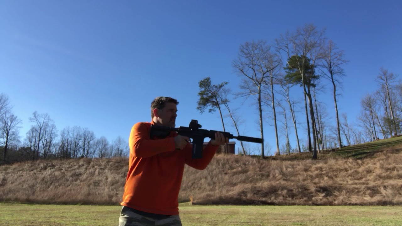 AR10 (308) full auto suppressed
