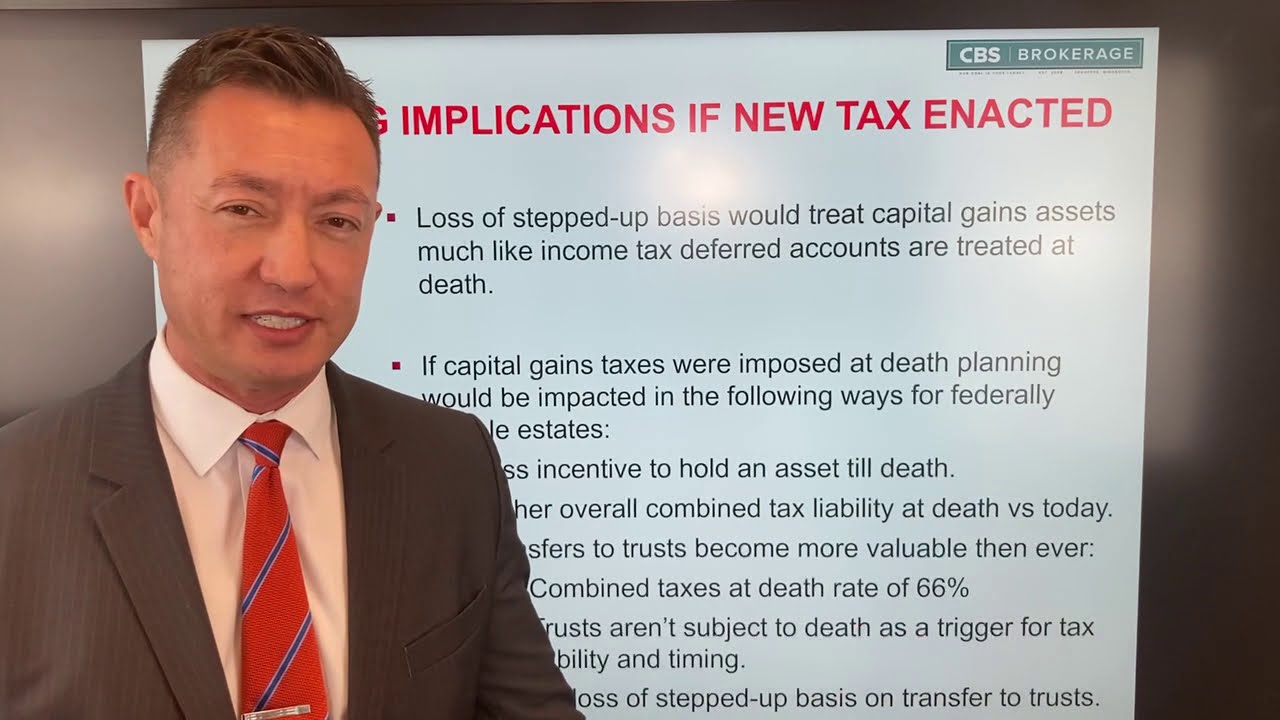 New Capital Gain Death Tax-Biden & Obama's Proposal Overview