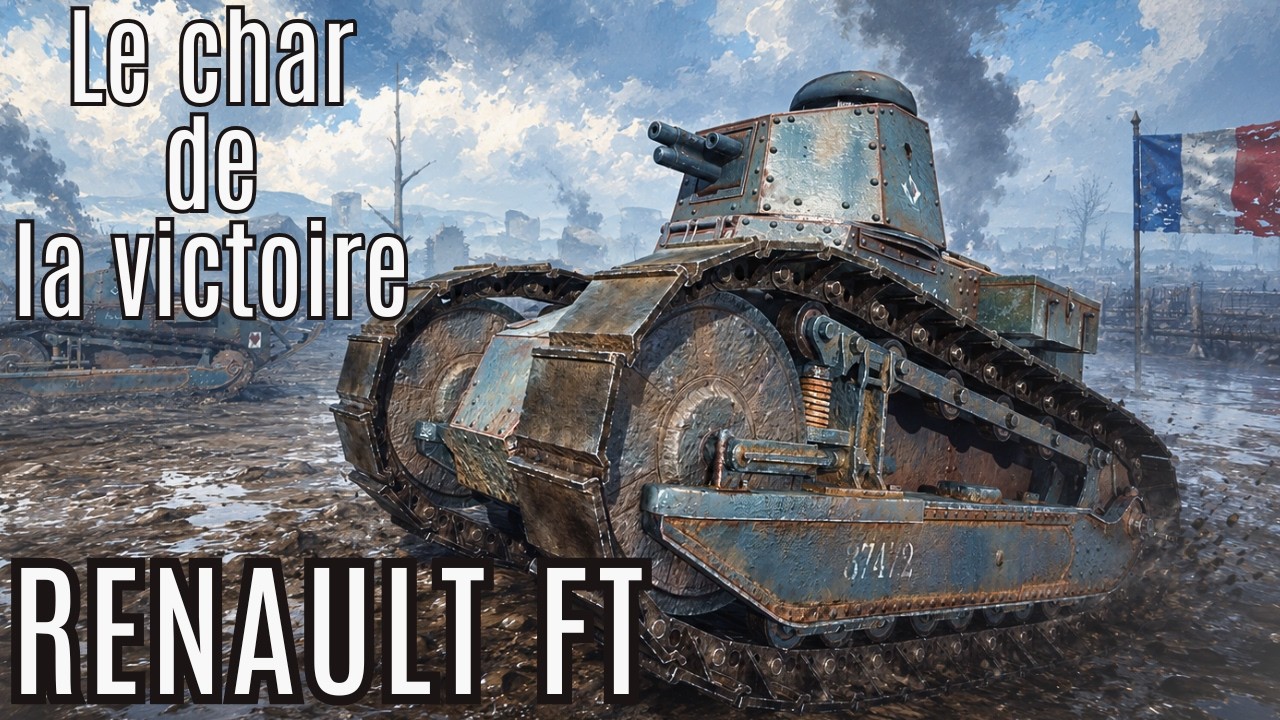 Renault FT 17 -  Le Char Qui a Changé le Visage de la Guerre