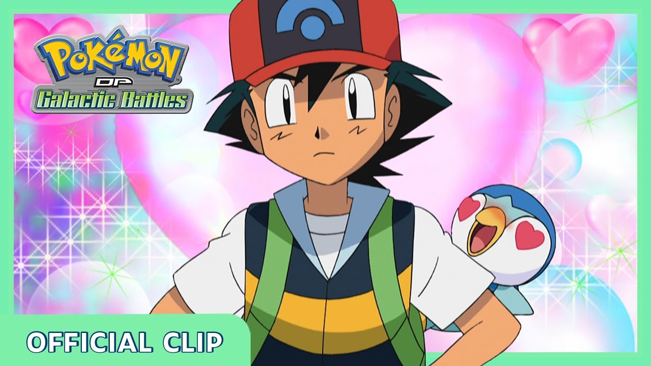 Piplup in love | Pokémon: Diamond and Pearl: Galactic Battles | Official Clip