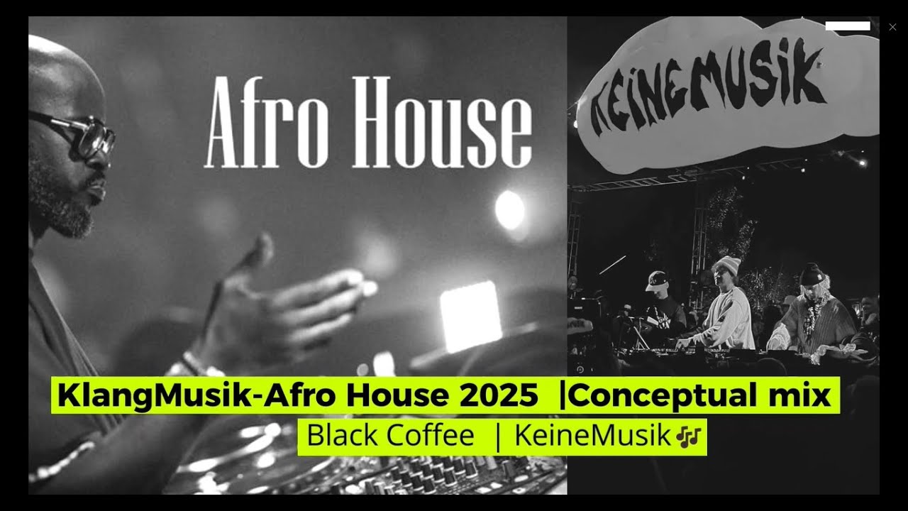 🎧 Black Coffee & Keinemusik: &ME, Rampa, Adam Port | Afro House Conceptual 7 🎶