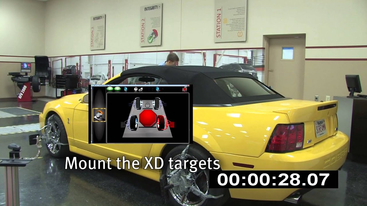 John Bean V3450 Wireless Imaging Wheel Alignment Audit