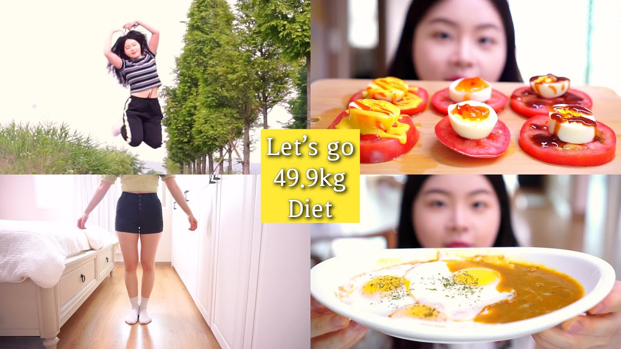 Diet｜🍯Пойдем в 49,9 кг #2｜Я набираю вес, просто наблюдая за едой｜Луковое карри, томатные яйца