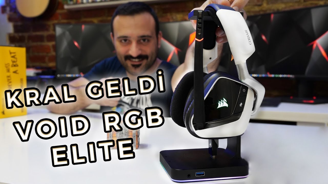 Corsair Void RGB Elite Kablosuz Oyuncu Kulaklığı İncelemesi