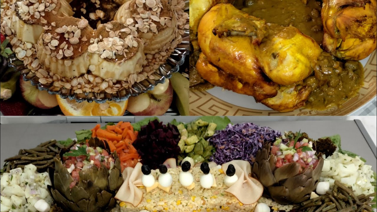 عراضة لأمي بمناسبة العمرة #سلطة هماوية #ديسير لذيذ #دجاج_محمر و مدغمر