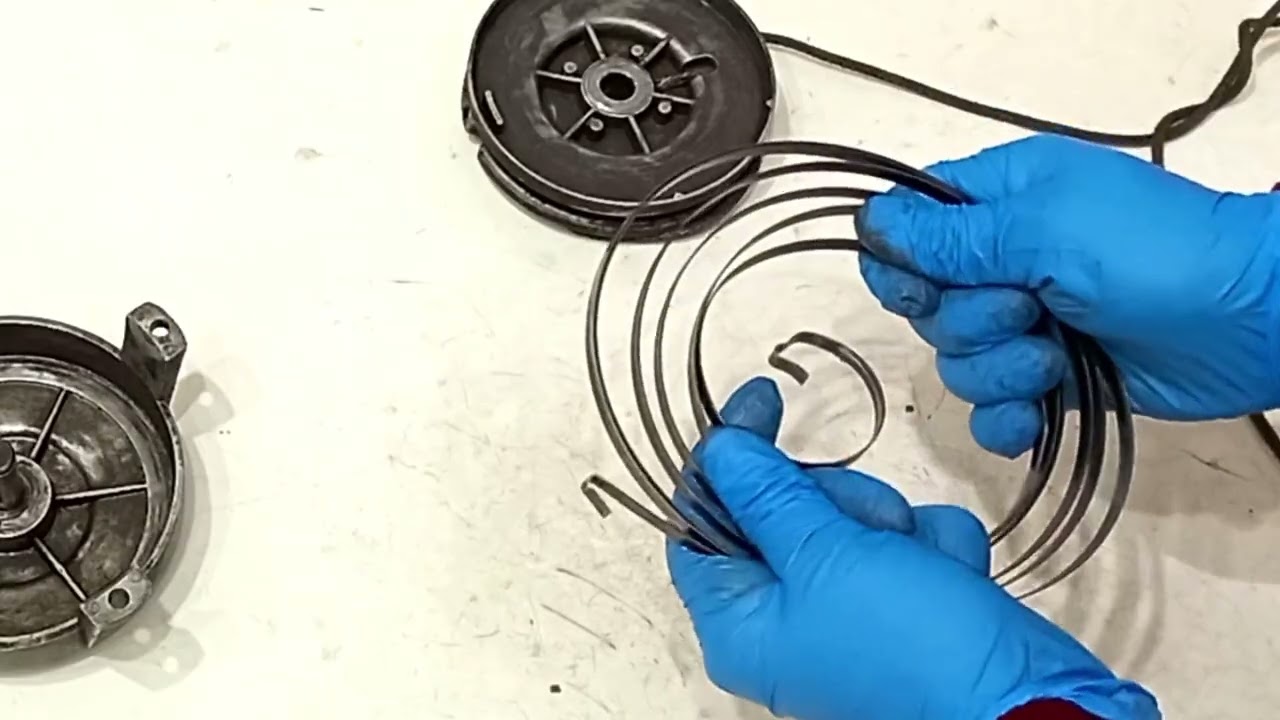 G009 - Come Riparare l’Avviatore a Strappo della Motozappa | Corda e Molla