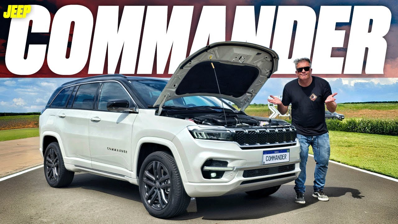 Novo Jeep Commander 2025 - 2.2 DIESEL GANHA POT&Ecirc;NCIA E S&Oacute; VENDE EM VERS&Atilde;O &Uacute;NICA POR R$ 309.990.