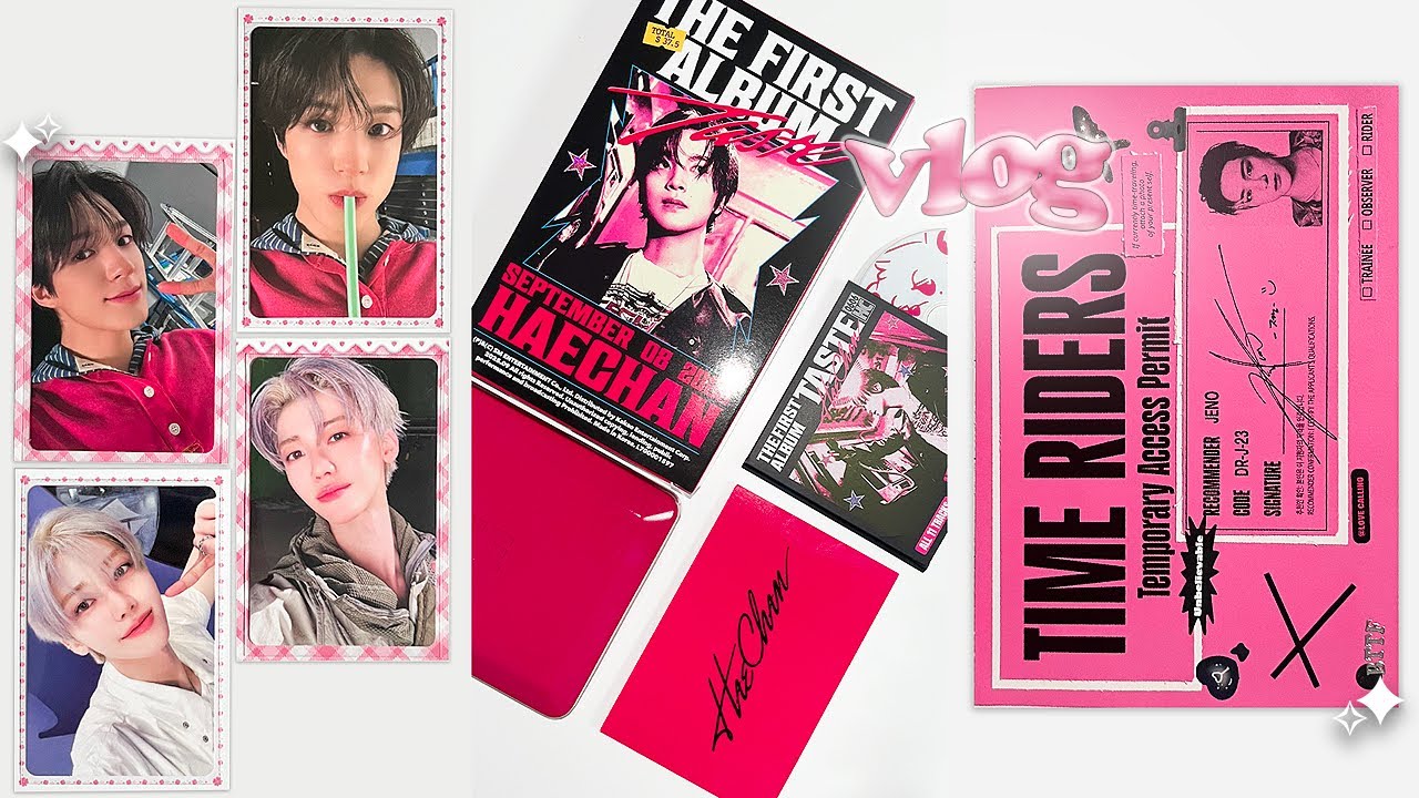 🐻‍❄️ 좋아하는 마음만으로 계속되는 | 시즈니 브이로그 | 드림쇼4 • BTTF 팝업/사녹/앨범깡 • 팬미팅MD • 해찬 TASTE • 드리미즈 • 엽서/포카 정리/포장 • 다꾸