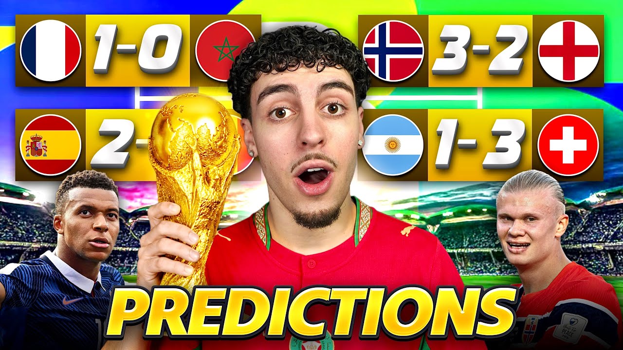 World Cup 2026 *KNOCKOUT STAGE* Predictions! | QUARTER FINALS