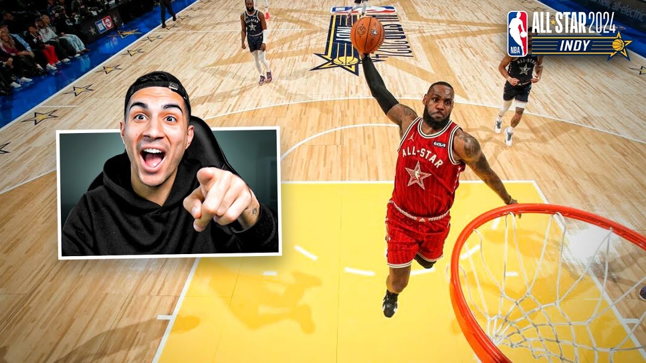 REACCIONANDO al ALL-STAR GAME 2024 - ESTE vs OESTE *¡Curry, Doncic y LeBron JUNTOS!