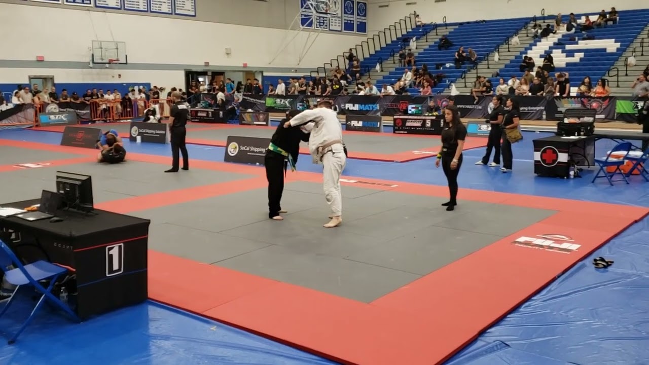 Coach Jay With an Armbar for the Gold