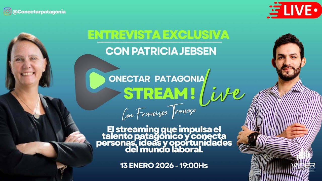 CONECTAR PATAGONIA (Entrevista Exclusiva con Patricia Jebsen)