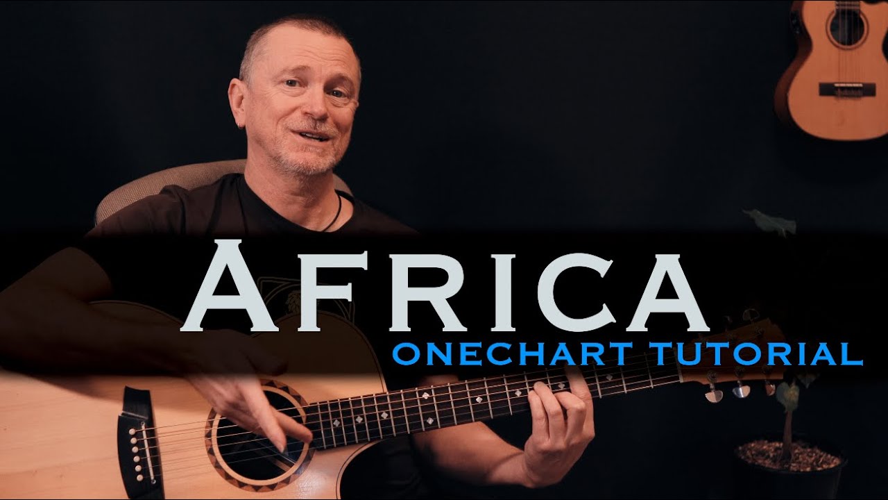 Africa Toto acoustic guitar lesson tutorial