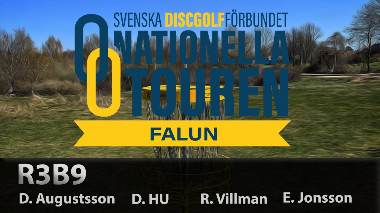 Nationella Touren Falun I R3B9 I Augustsson, HU, Villman, Jonsson