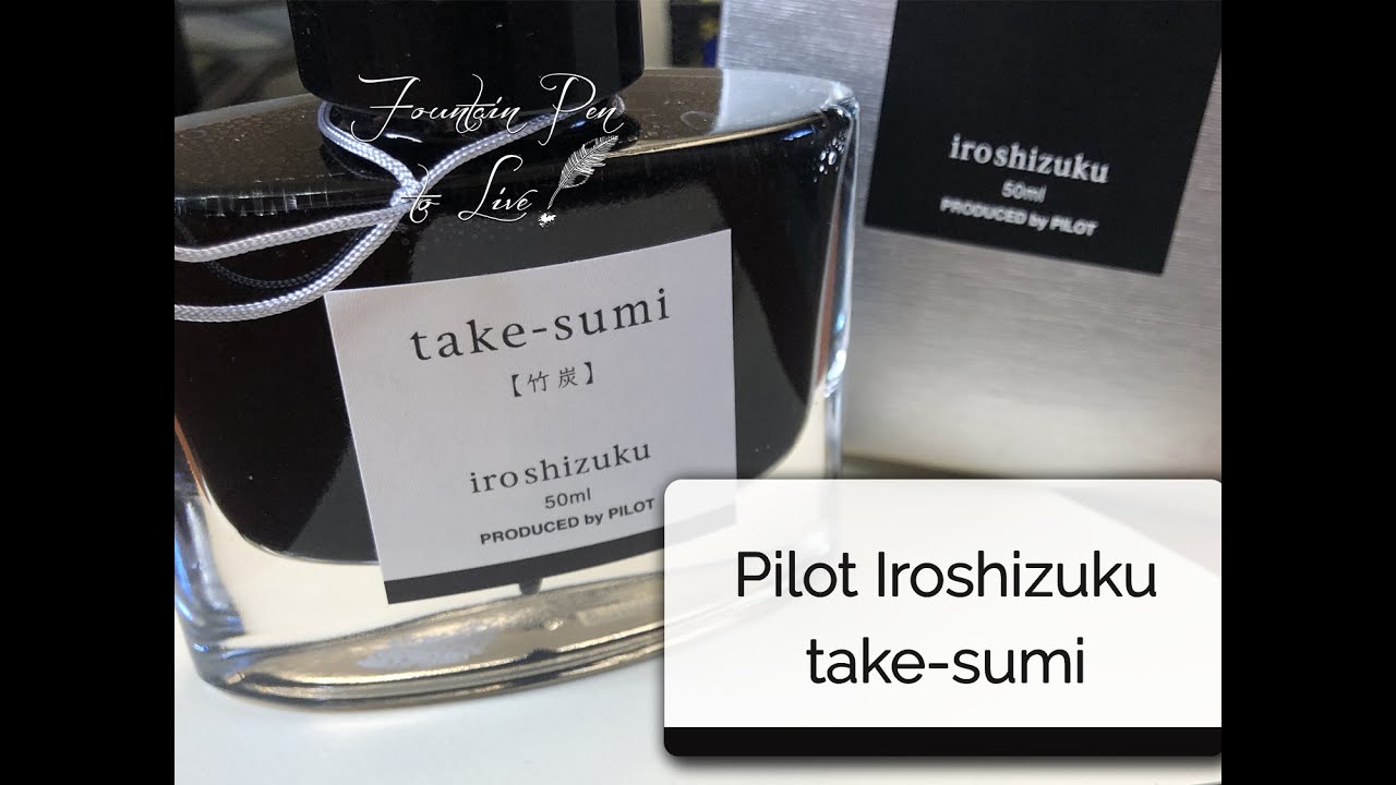 Pilot Iroshizuku take-sumi Test Inchiostro